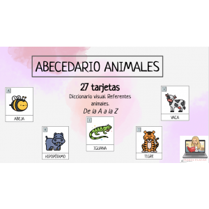 ABECEDARIO ANIMALES. LENGUA CASTELLANA.