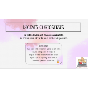 DICTAT CURIOSITATS. 12 PETITS TEXTOS.