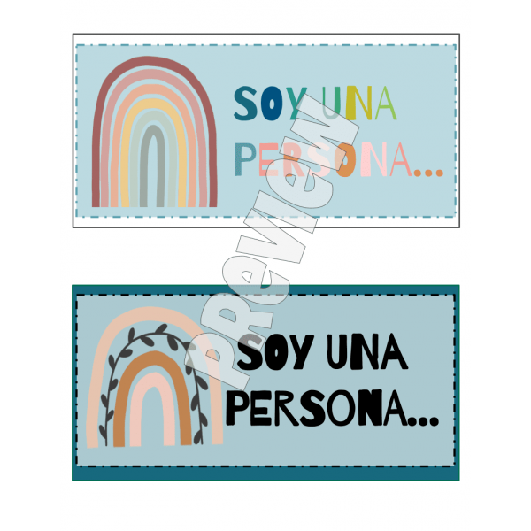 DECORACION DE AULA. RINCON DE LAS AFIRMACIONES