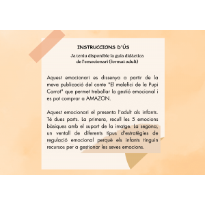 Emocionari.Format adult. Gestió emocional