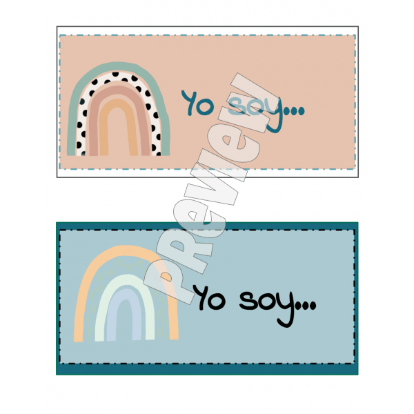 DECORACION DE AULA. RINCON DE LAS AFIRMACIONES