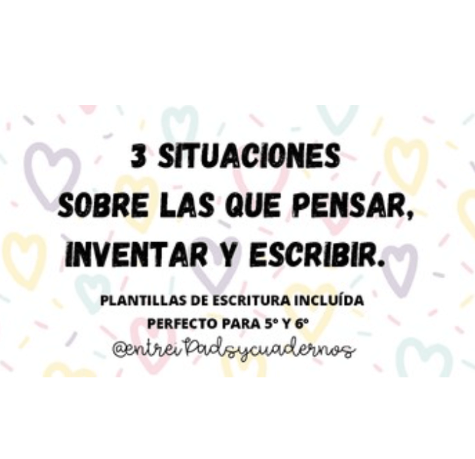 Escritura creativa para el 3er ciclo