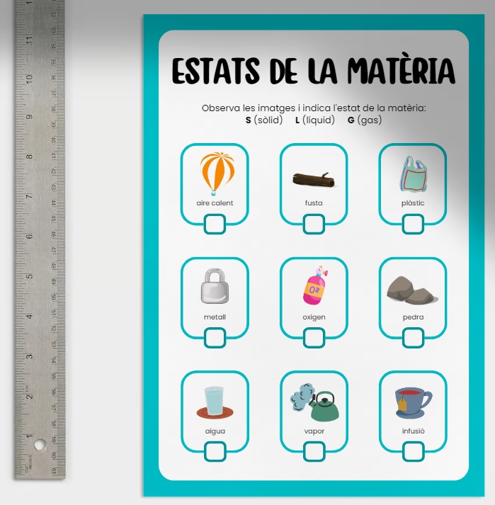 Descobreix els estats de la matèria