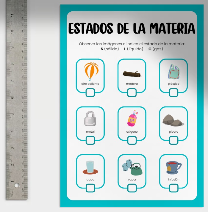 Descubre los estados de la materia