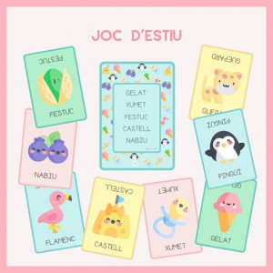 Joc de cartes: Gelat, xumet, festuc, castell, nabiu!