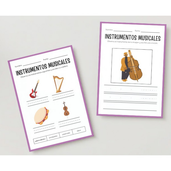 Mi libro de instrumentos - actividades y propuestas educativas