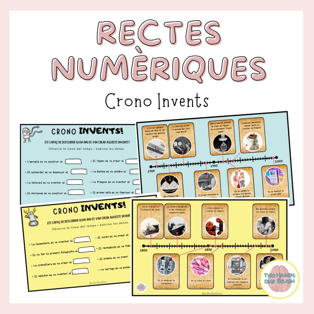 Crono Invents - Rectes numèriques