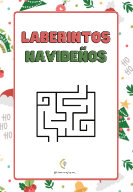 LABERINTOS NAVIDEÑOS