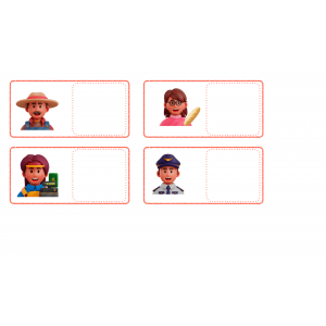 Asociación lógica con las profesiones