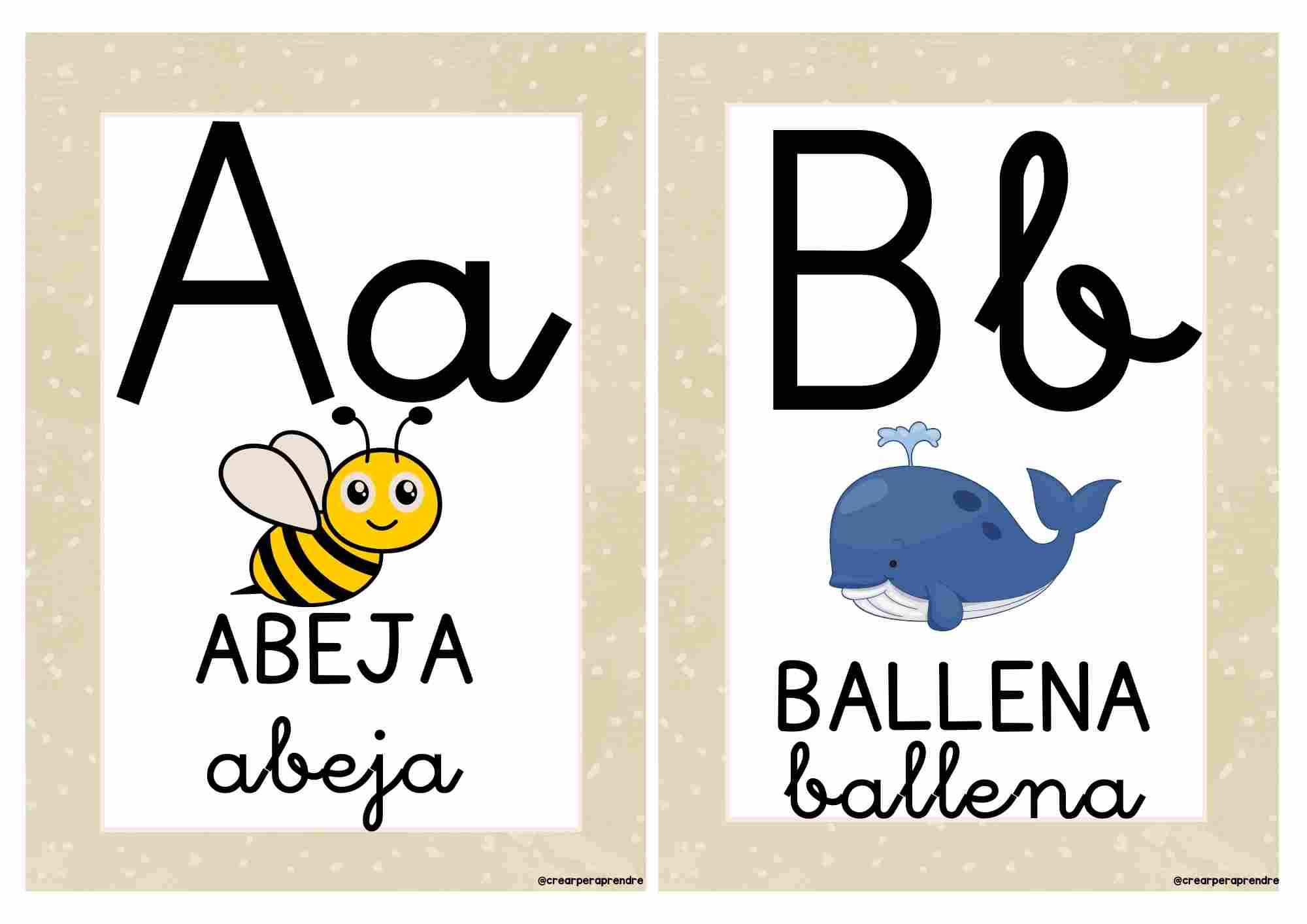 Abecedari i "xuleta"