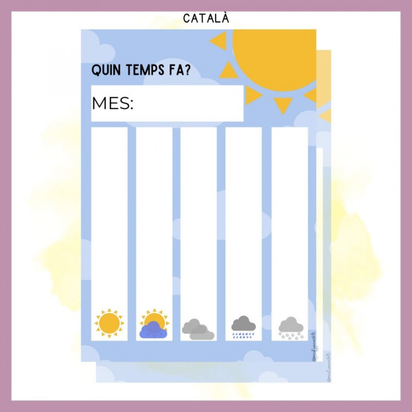 Registre del temps - Registro del tiempo