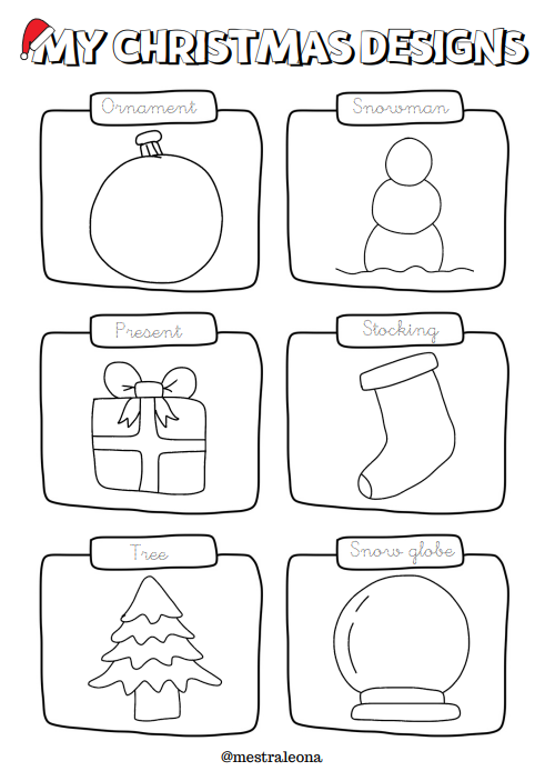 Diseños de navidad (en inglés)