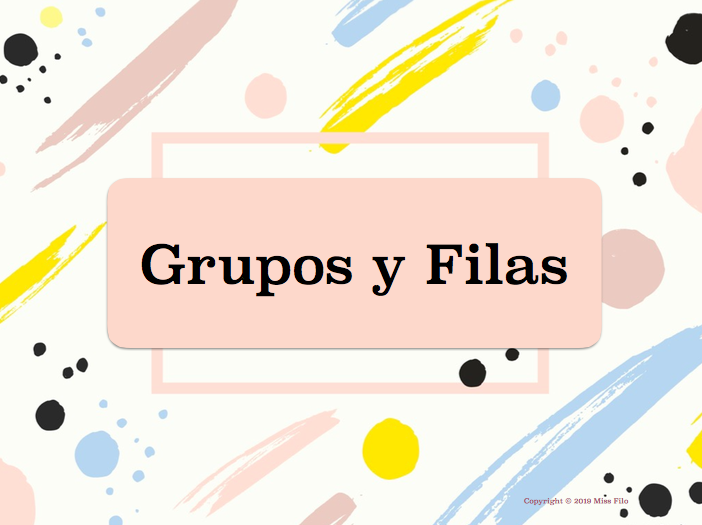 ROMPEHIELOS: GRUPOS Y FILAS