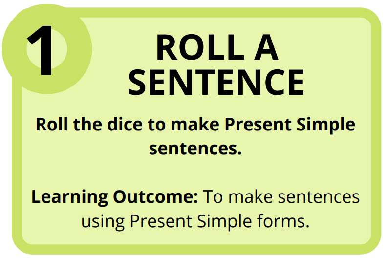 Rincones - Present simple