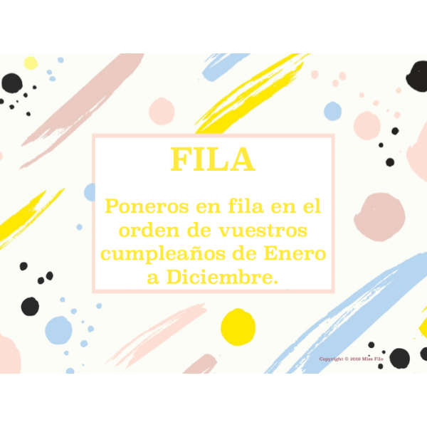 ROMPEHIELOS: GRUPOS Y FILAS