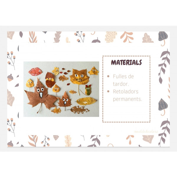 Propostes TARDOR PLÀSTICA