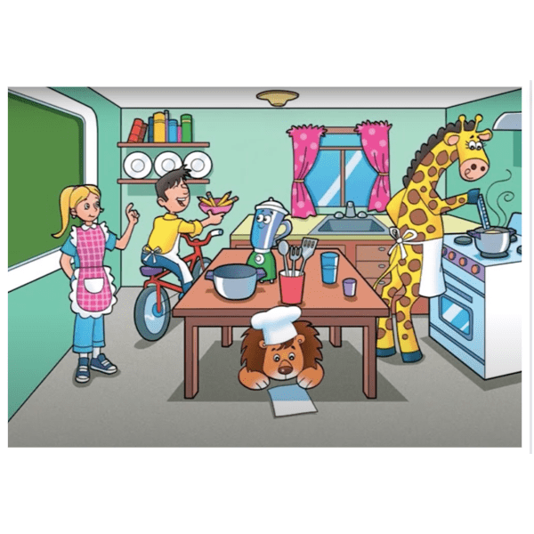 ABSURDOS VISUALES. MATERIAL PARA TRABAJAR LA EXPRESIÓN ORAL Y ESCRITA