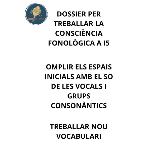 Dossier consciència fonològica