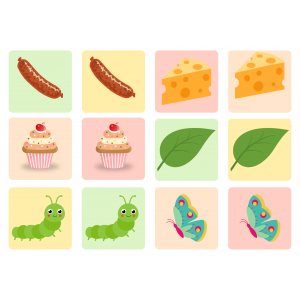 Brown bear what do you see memory cards