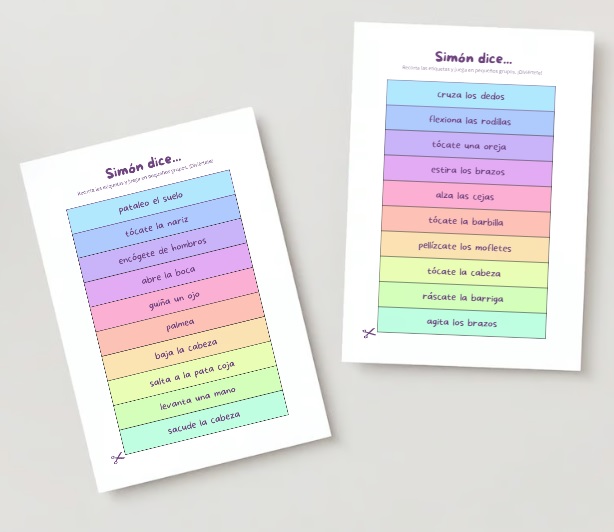 Juego: Simón dice...