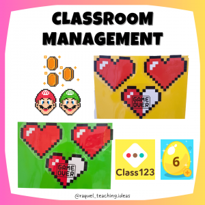 Classroom management/gestión de aula (VIDAS, GAME OVER)