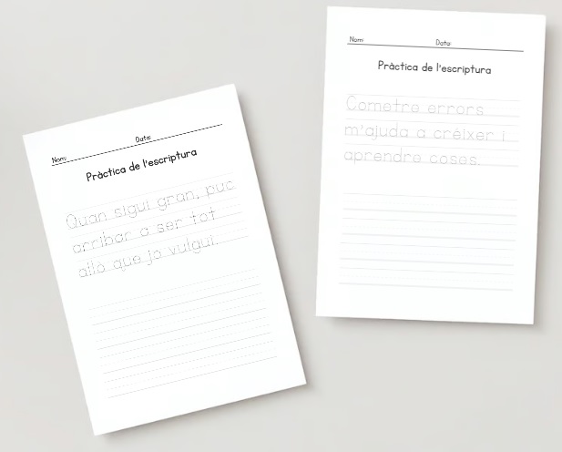 Cal·ligrafia: frases inspiradores