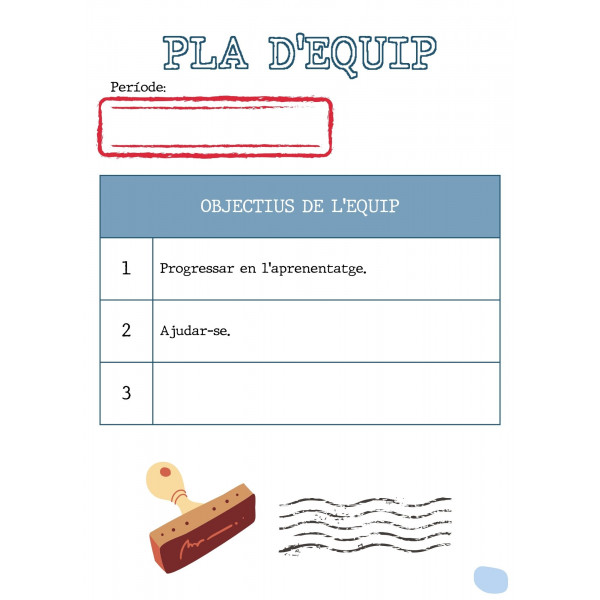 QUADERN D'EQUIP PER A L'APRENENTATGE COOPERATIU