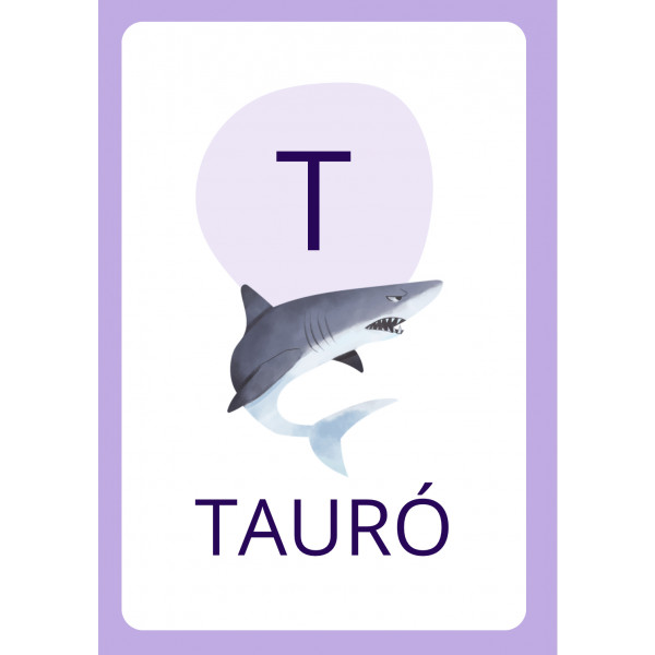 Referent Abecedari Lletra de Pal