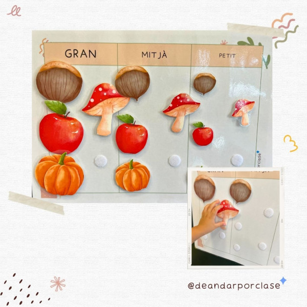 El otoño y sus tamaños