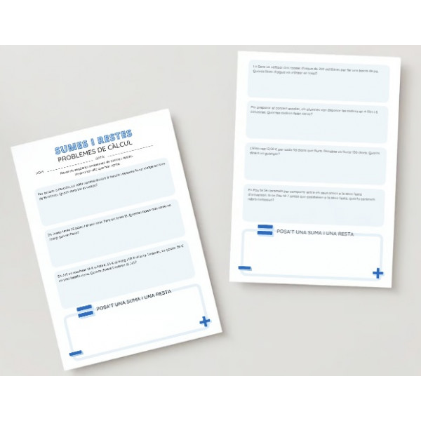 Fitxes de problemes - Nivells variats