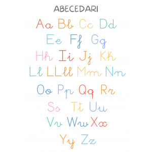 ABECEDARI AULA - LLETRA LLIGADA