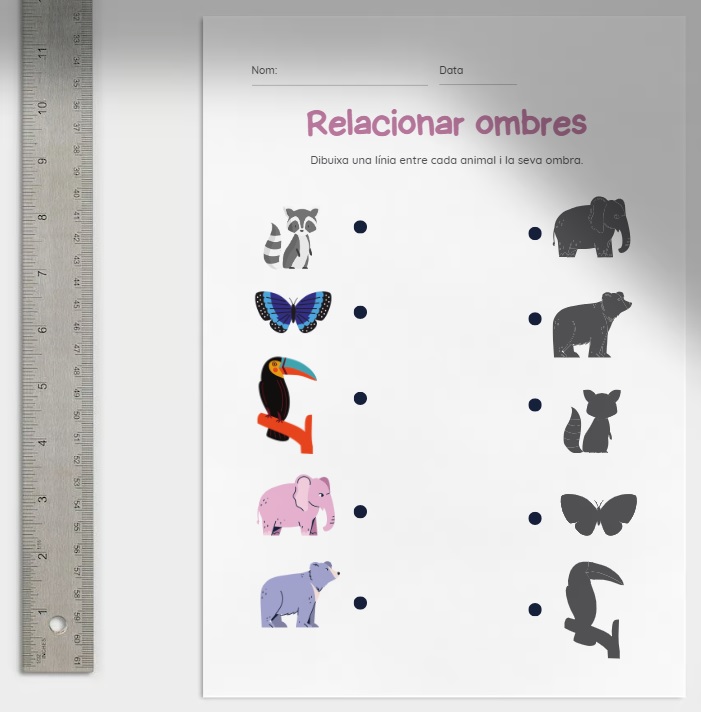 Relacionar: animals i ombres