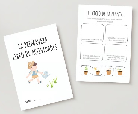 La primavera: libro de actividades