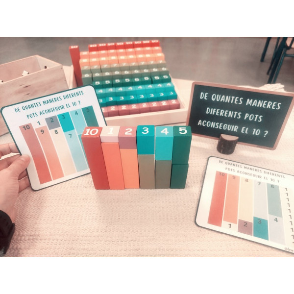 Tarjetas de descomposición numérica