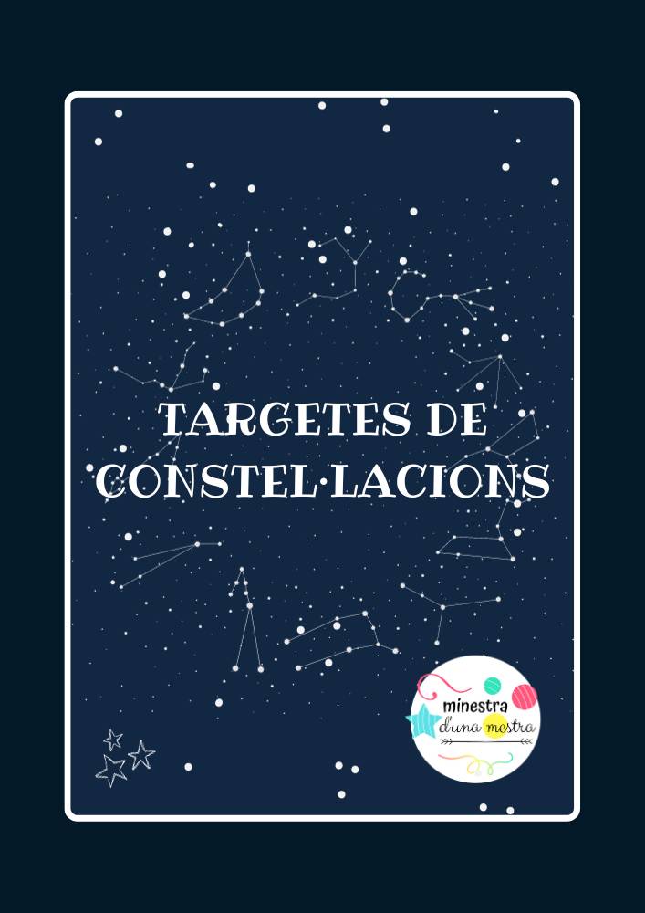 Targetes de constel·lacions (4/pàgina)