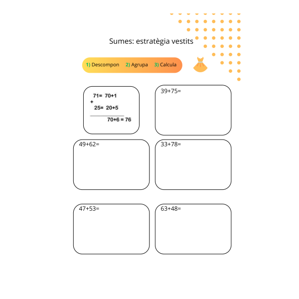 Sumes OAOA. Estratègia vestits