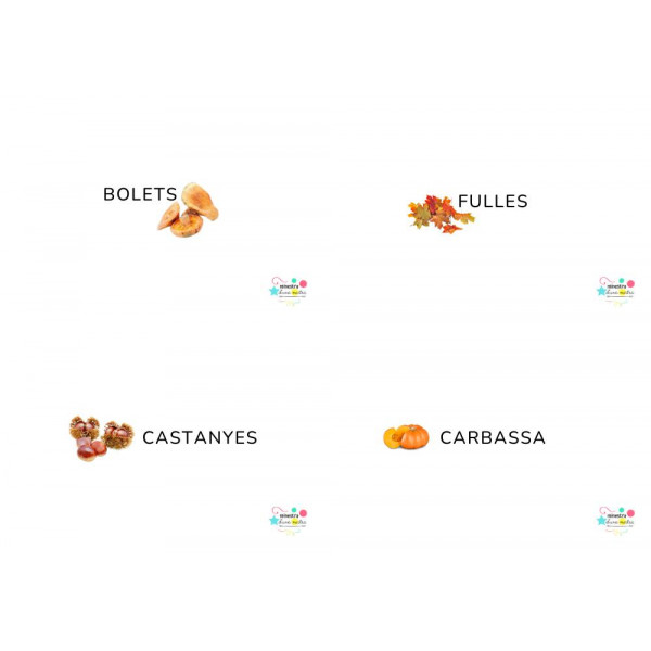 Bits TARDOR (targetes)