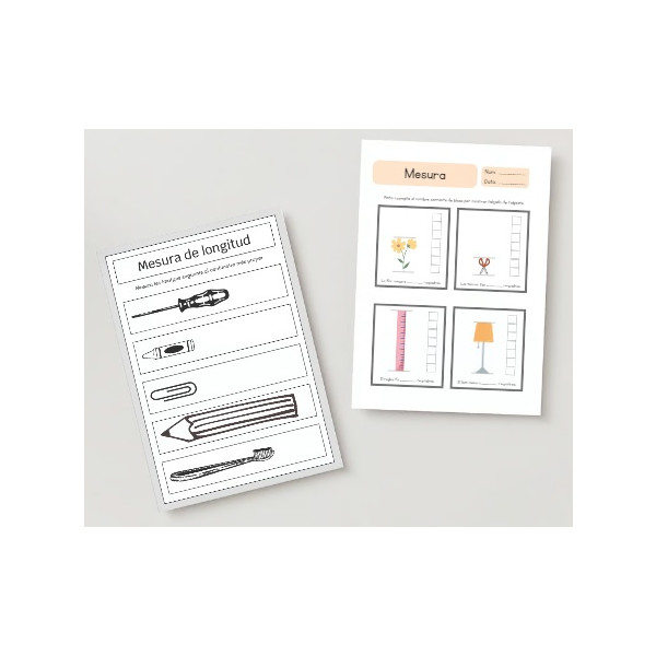 Fitxes per a treballar la mesura