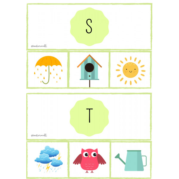 Lectoescriptura la primavera