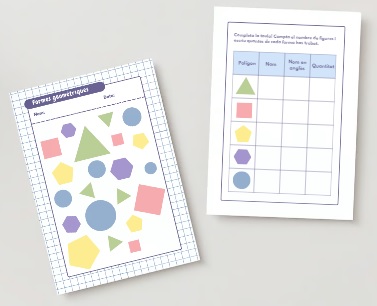 Formes geomètriques - Polígons