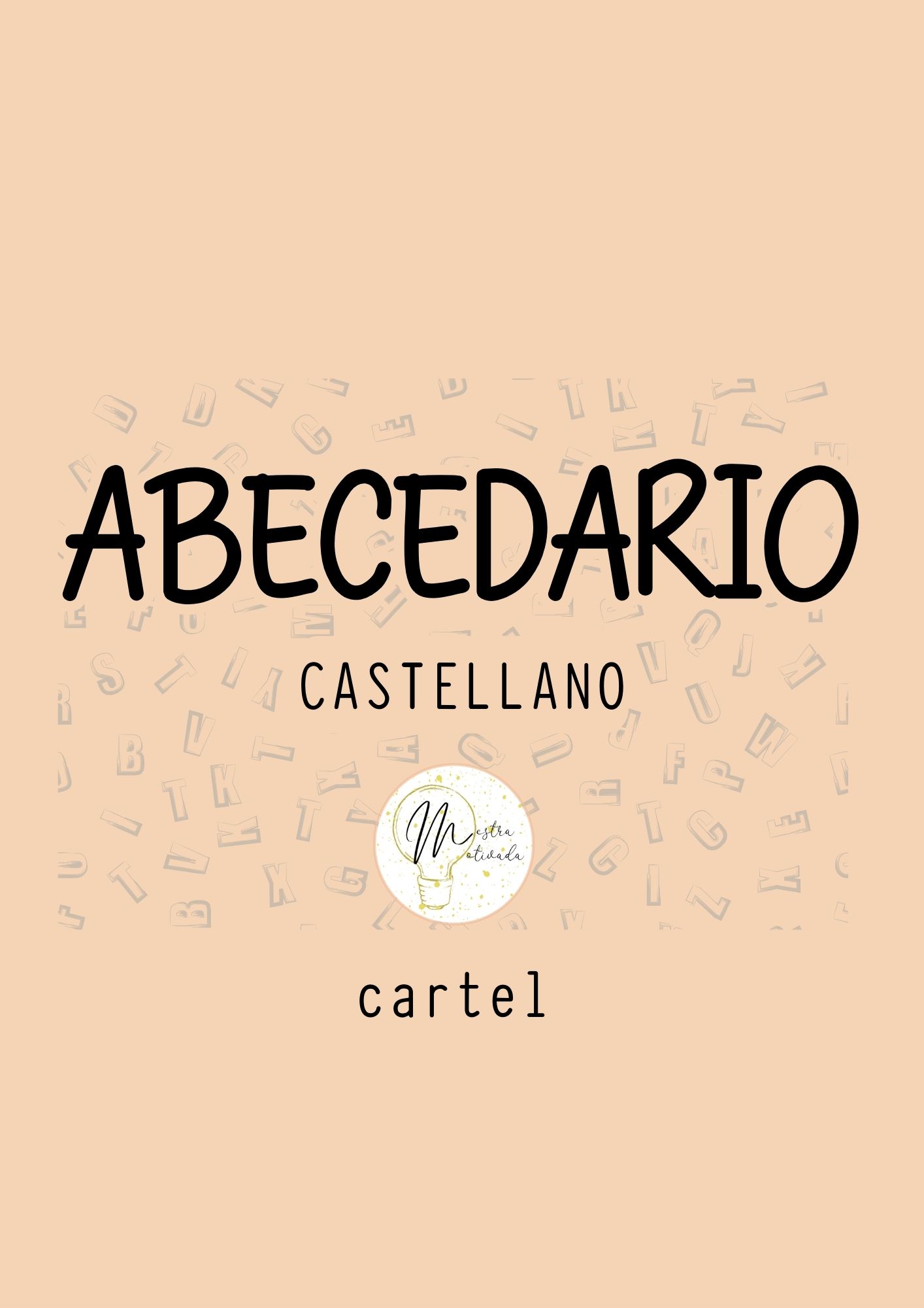 Cartel abecedario