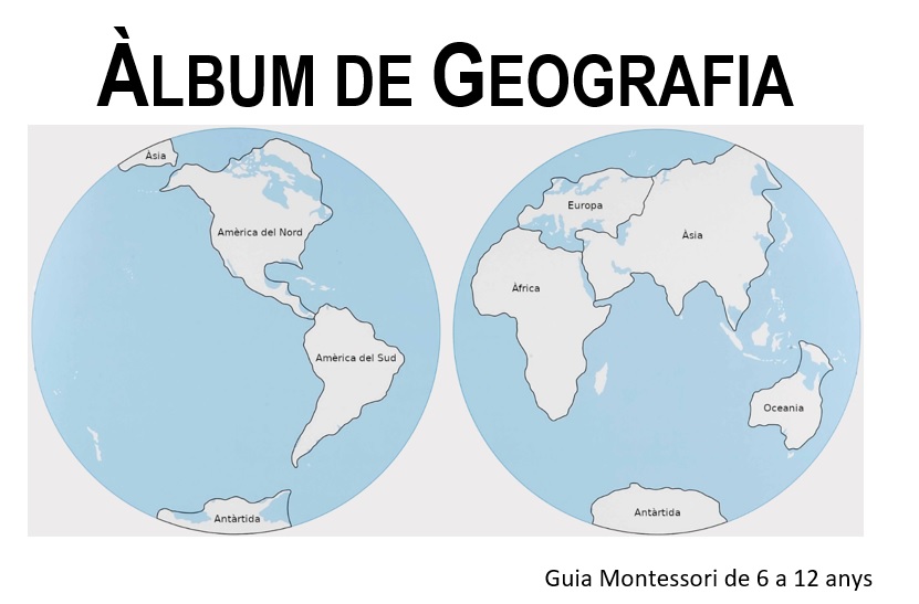 Montessori Primària: Àlbum de Geografia