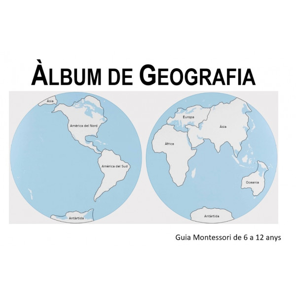 Montessori Primària: Àlbum de Geografia