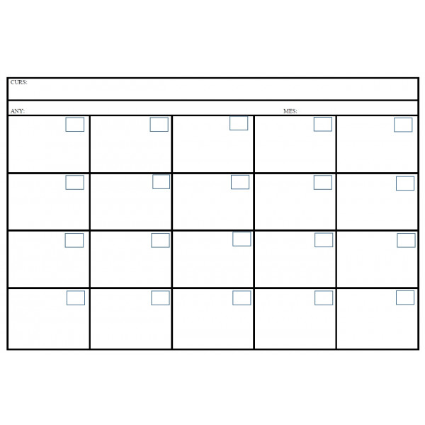 Calendari mensual