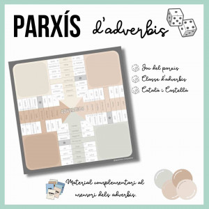 parchís adverbios_parxís adverbis (català-castellà) Cicle superior