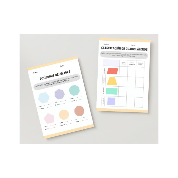 Actividades de polígonos y sólidos geométricos