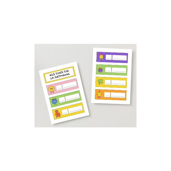 Els dies de la setmana - Diversos nivells