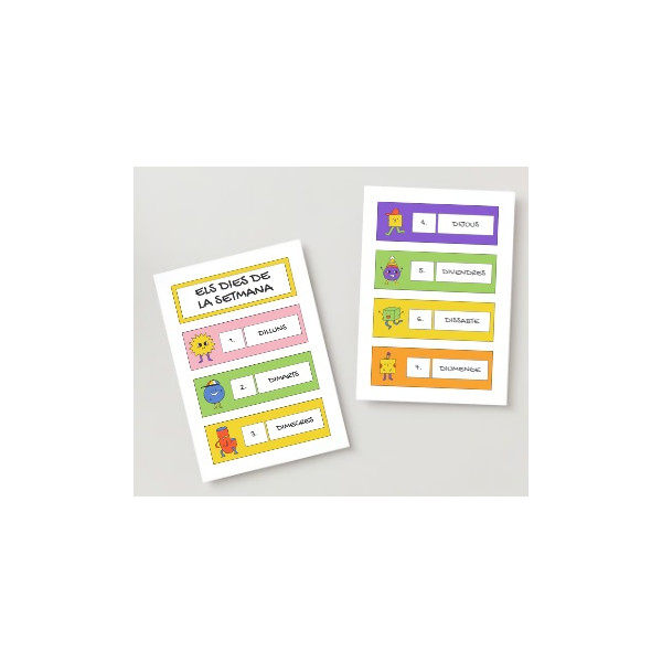 Els dies de la setmana - Diversos nivells