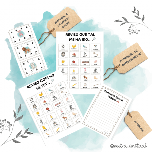 Ordena las letras y descubre