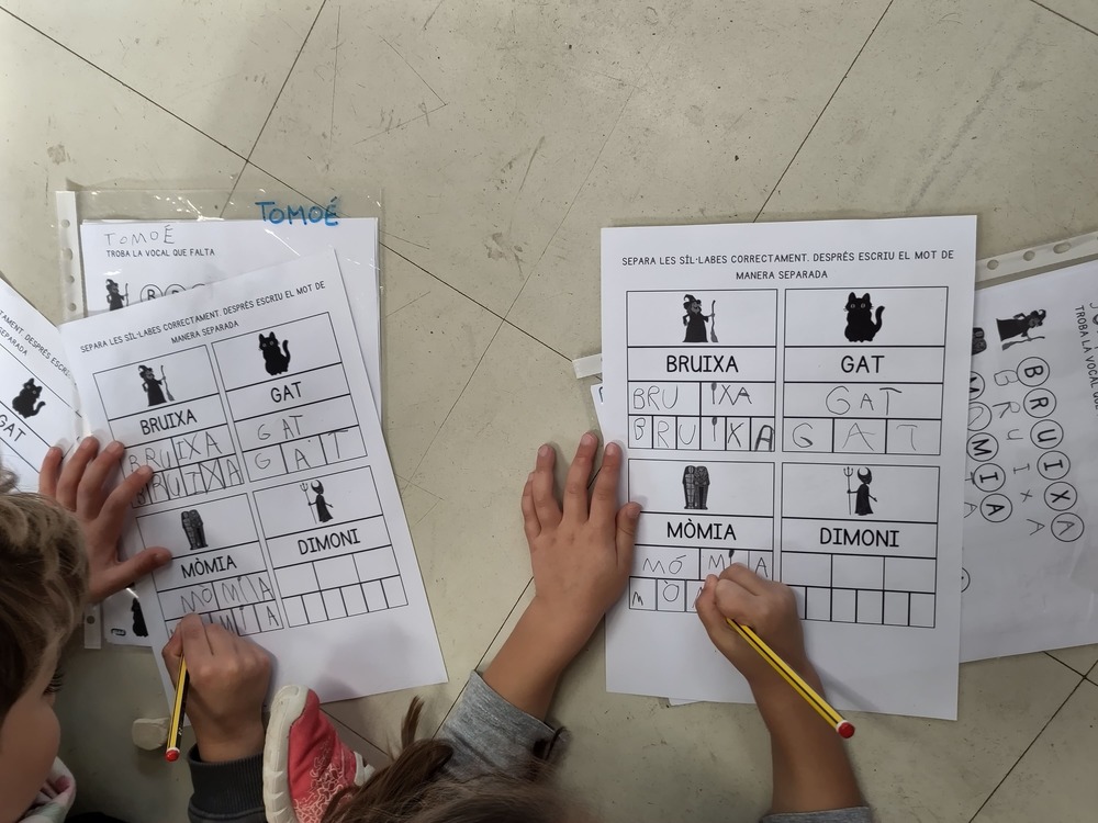 Lectoescriptura de Halloween